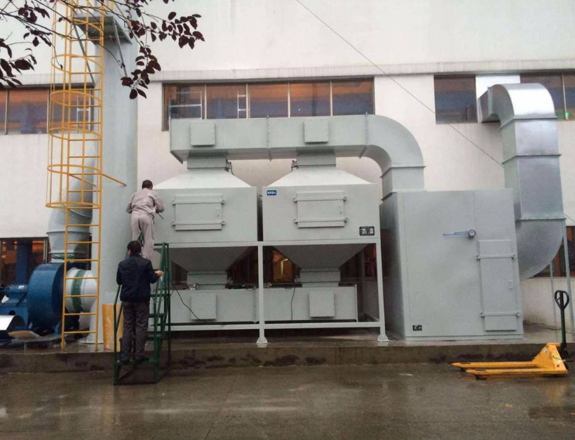 油漆廠廢氣處理催化燃燒